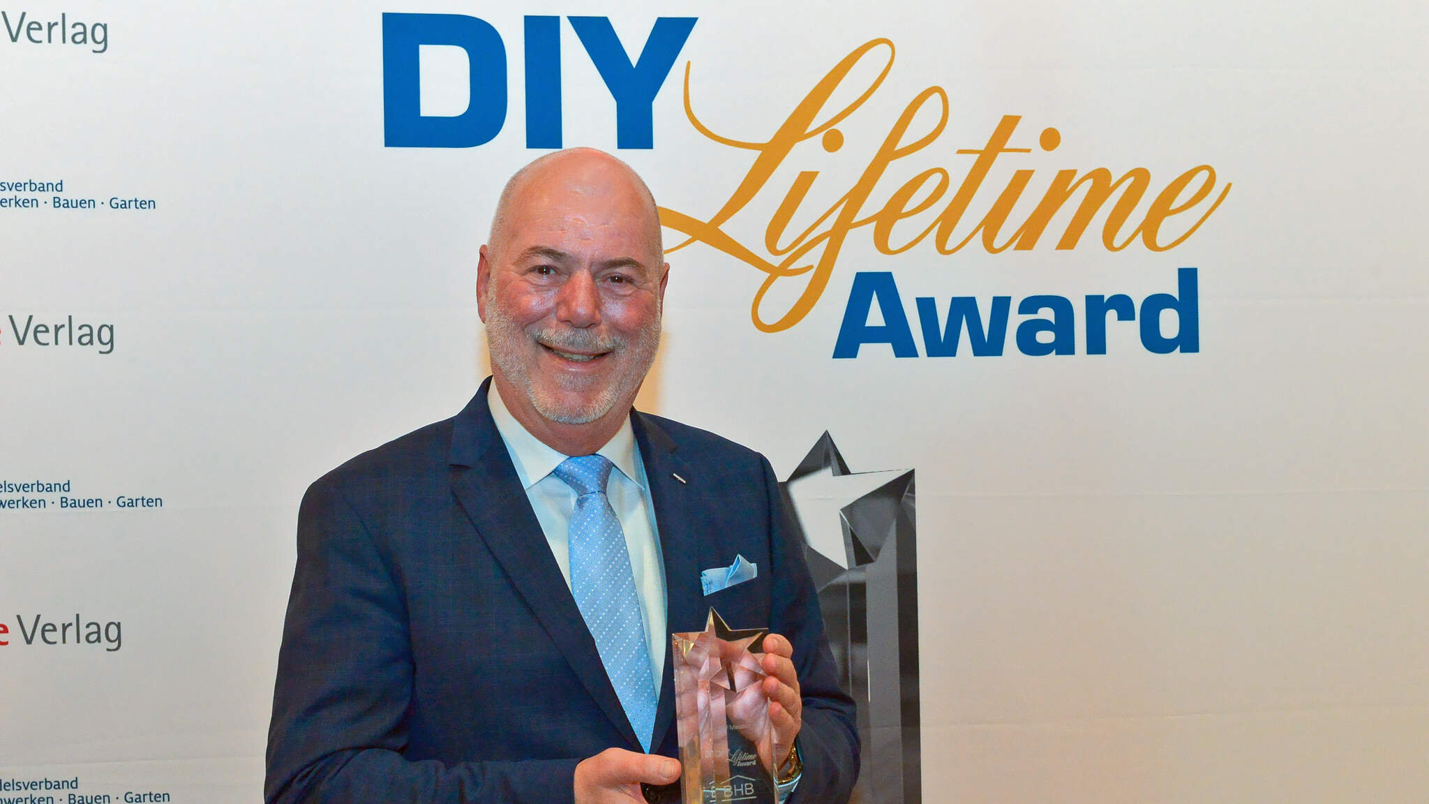 Ralf Meistes reveives 2019 DIY-Lifetime Award