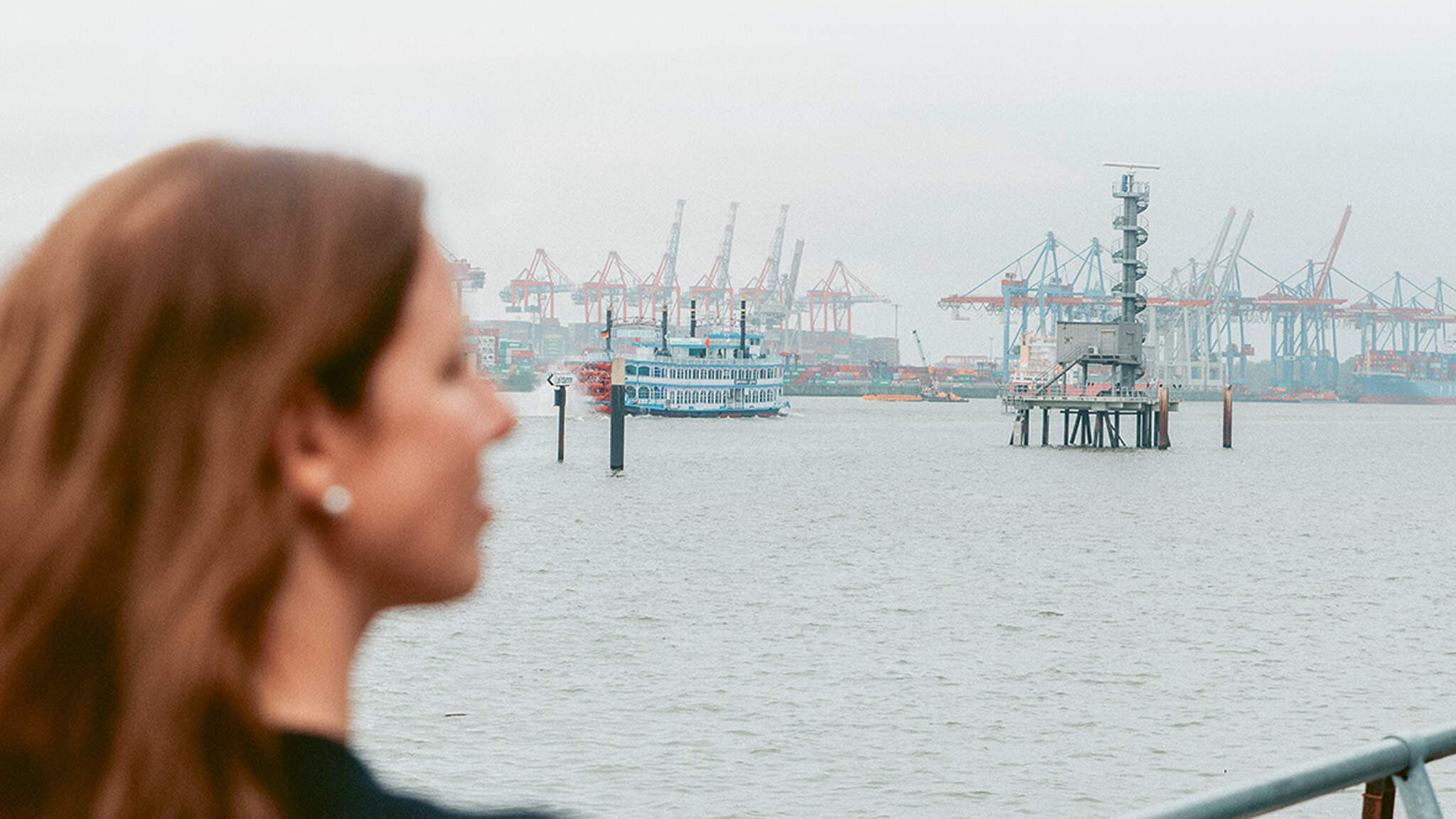 Christina Schloh is at home in the sea freight business. (Picture: Jonas Gödde)