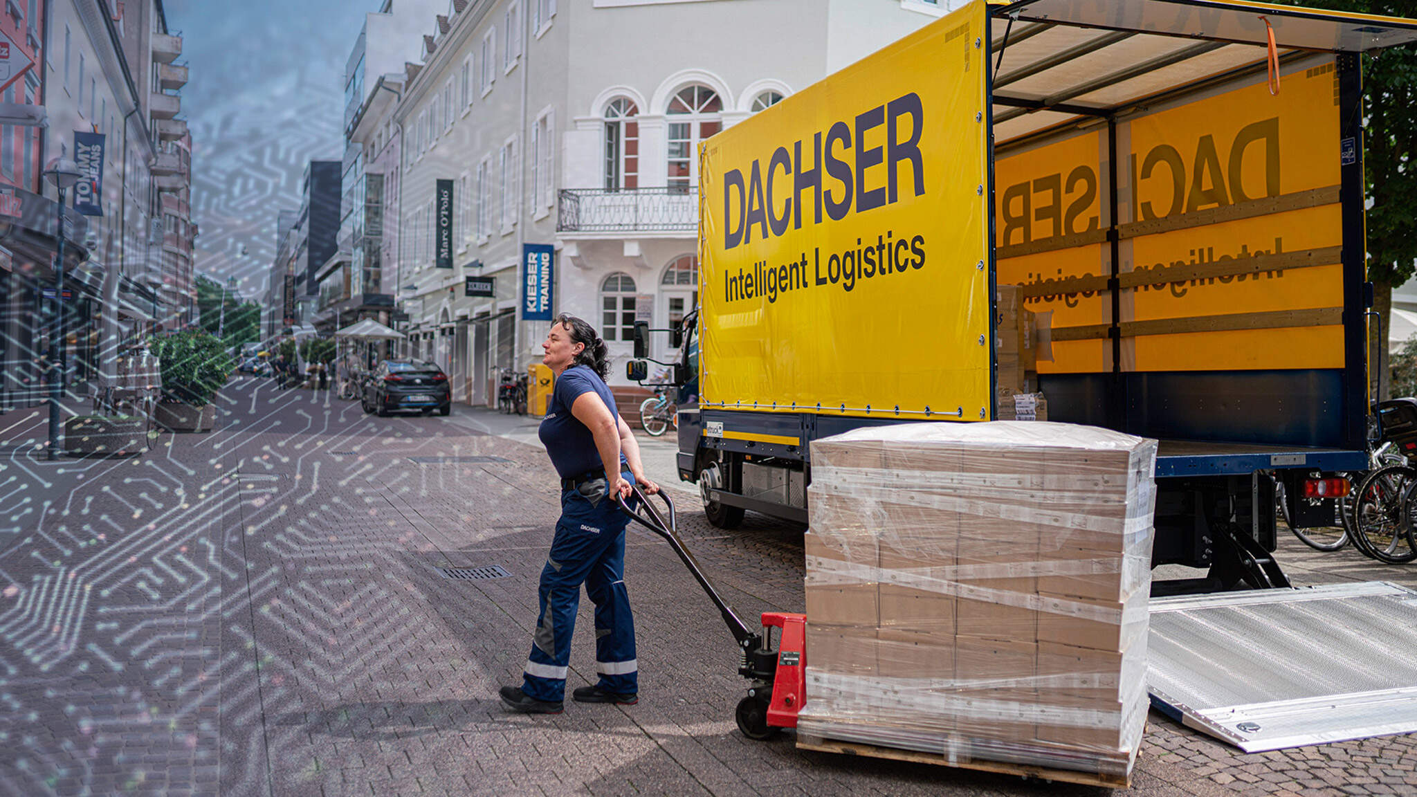 IT helps keep deliveries running smoothly.