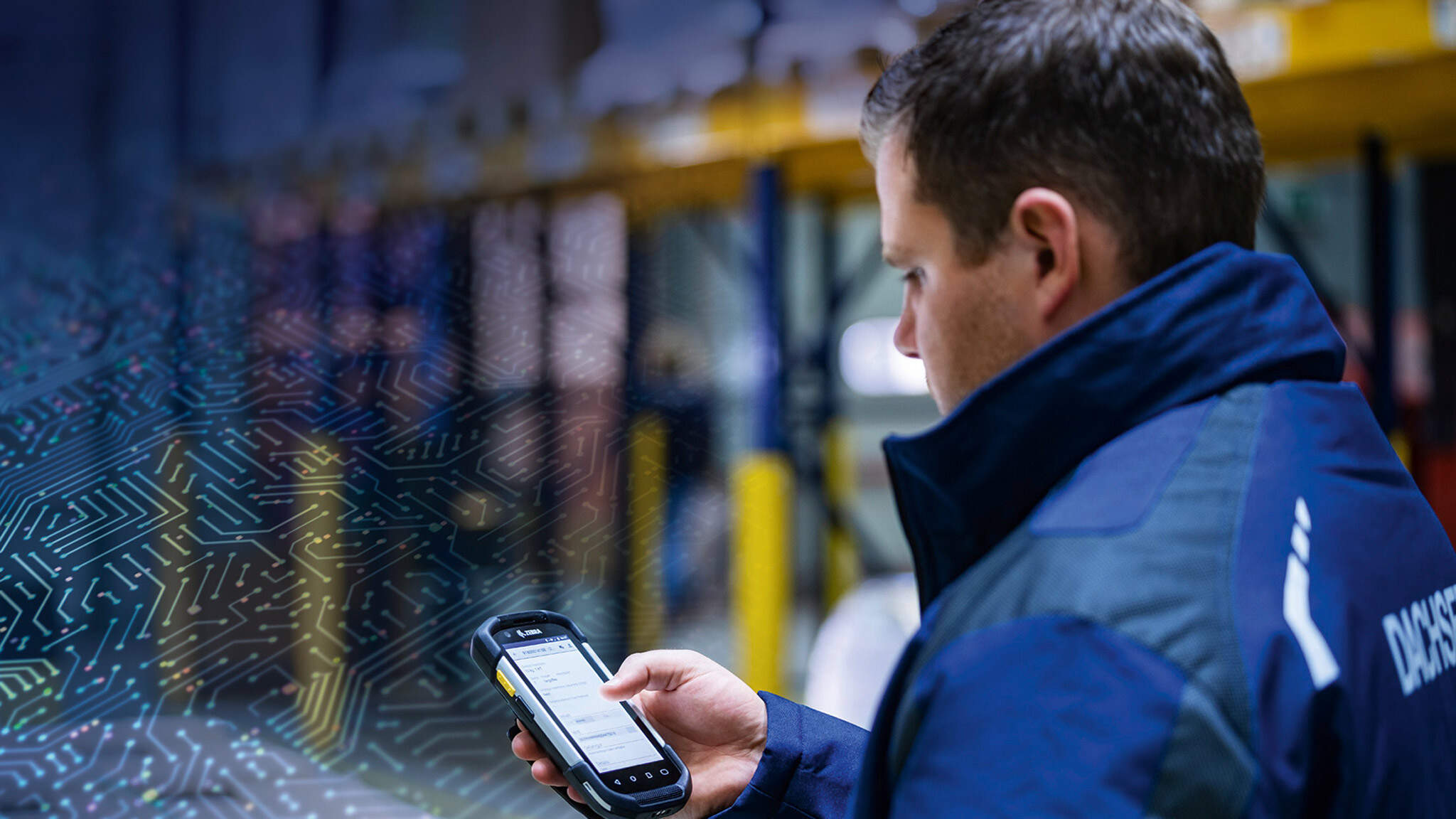 Machine learning supports people in everyday logistics. Machine learning supports people in everyday logistics.