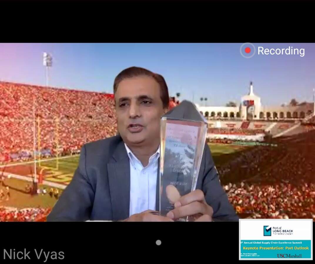 Nick Vyas Ed.D., Executive Director Center for Global Supply Chain Management, Marshall School of Business, University of Southern California Nick Vyas Ed.D., Executive Director Center for Global Supply Chain Management, Marshall School of Business, University of Southern California