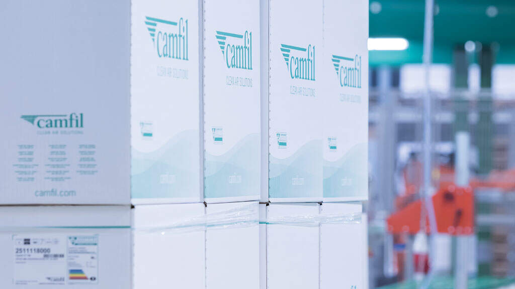 DACHSER handles all shipments for Camfil Germany.