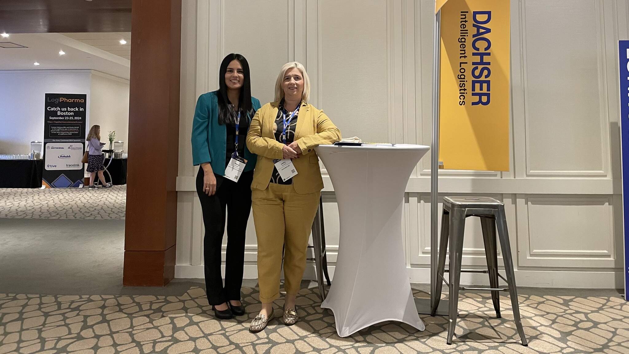 DACHSER Life Science and Healthcare Logistics at LogiPharma 2023 in Boston.